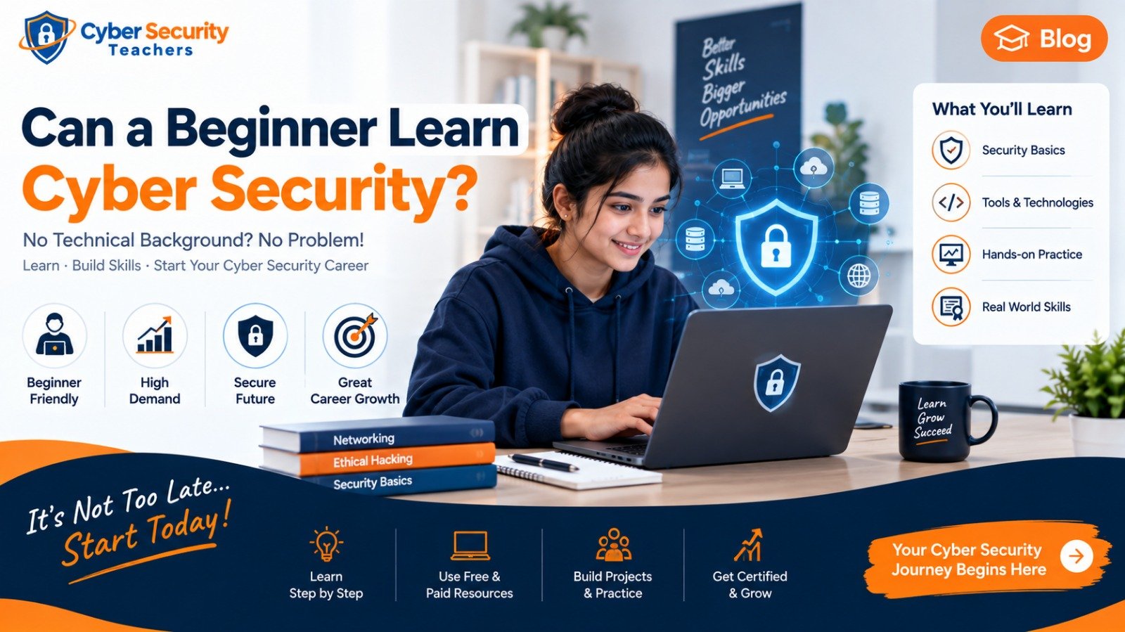 You are currently viewing Can a beginner learn Cyber Security